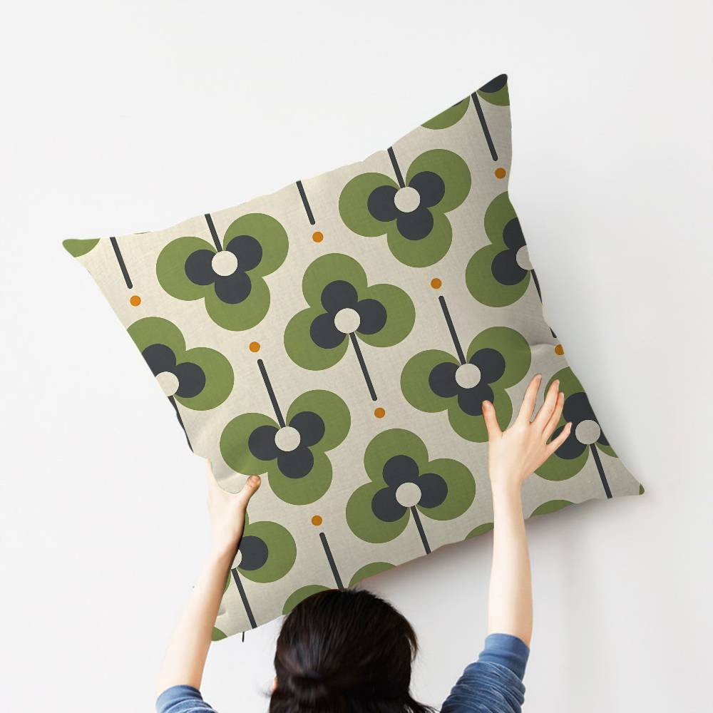 Art OOrla Kiely Flower Pillow Anime Pillow Sofa Bed Head Pillow Cover Cushion Cover Fashion