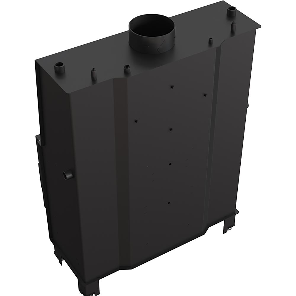 Water Jacket Fireplace KRATKI LUCY 20 kW FI200 + Pipes & Installation Kit