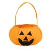 Halloween Pumpkin Candy Bag for Kids Reusable Non-Woven Trick or Treat Bucket Pumpkin