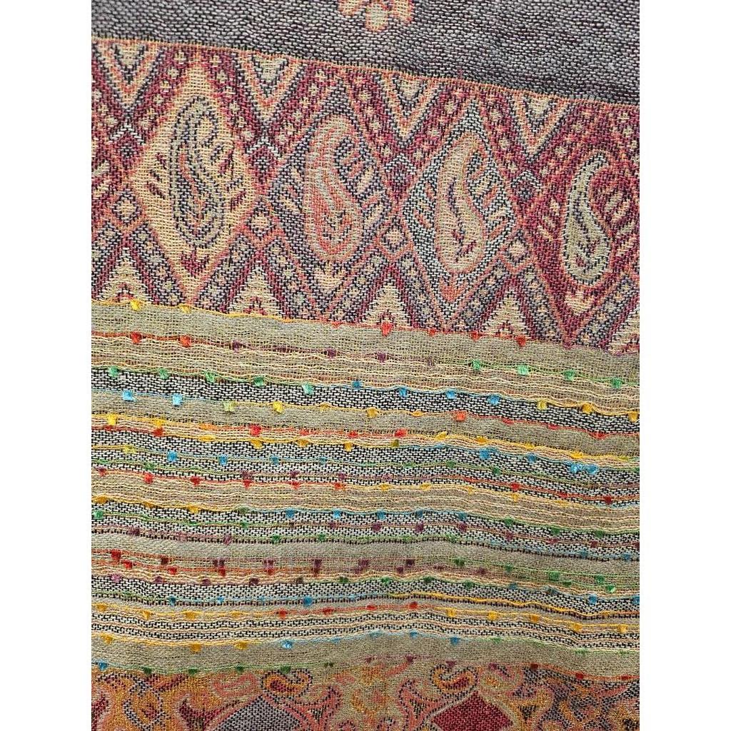 Used PASHMINA 100% CASHMERE STOLE
