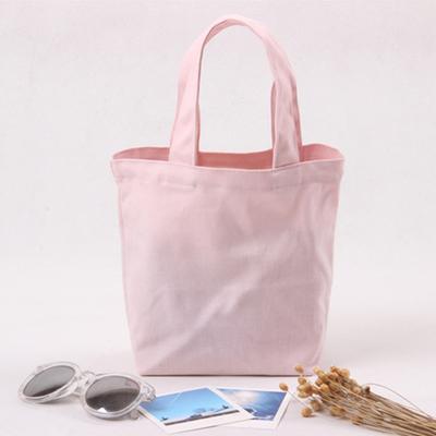 Small Cloth Bag Clutch Storage Canvas Bag Lunch Box Bag Lunch Bag Solid Color Cosmetic Bag
