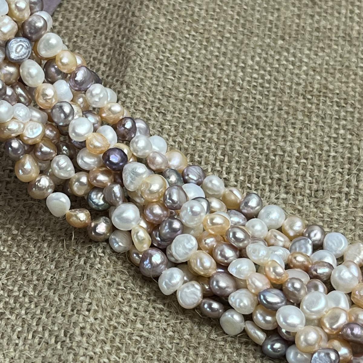 

Цветной Неправильной Формы Барочный Жемчуг 5-6мм Для Изготовления Ювелирных Изделий DIY Ожерелье Браслет Серьги Аксессуар 10x15mm