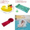Yellow Duck Inflatable Float Pool Lounge Pvc Cartoon Water Ride For Adults Kids