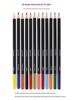 71-Piece Professional Colored Oil Pencils Drawing Set