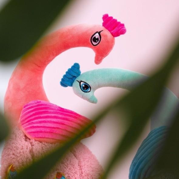 Peacock Animal Plush Toy With Fluffy Fabric For Kids Playroom And Gifts Doll