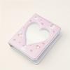 1pc Three-Inch Love Album Photo Storage Book with Heart Design - Transparent Inner Pages, Perfect for Commemorating Precious Moments, Memory Book