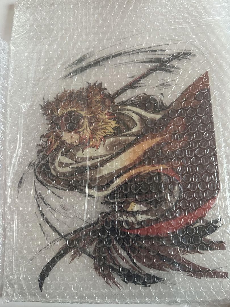 

[USED] Demon Slayer webshop lottery Flame Pillar Rengoku Kyojuro A Prize Big Acrylic Stand B