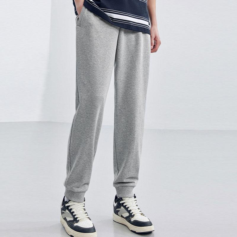 Anta Knitted Sweatpants Men's Gray 952357303-3,952517306S-3