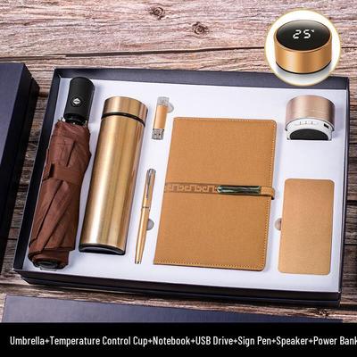 Changqi 7-Piece Business Gift Set with Thermos Cup