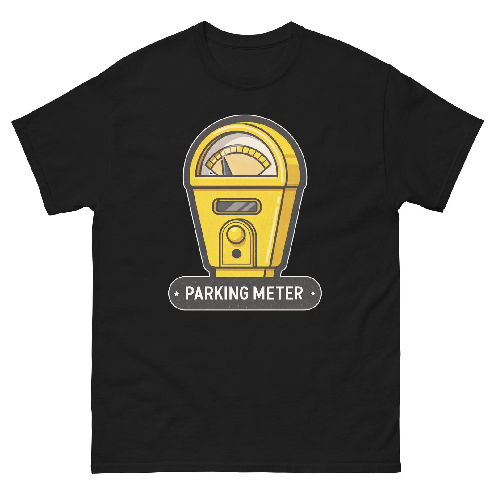 Parking Meter Object Place Item Urban T-Shirt XXL