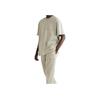 Fear Of God Essentials Short Sleeve T-Shirt Women Tops Egg-Shell FOG-FW22-009