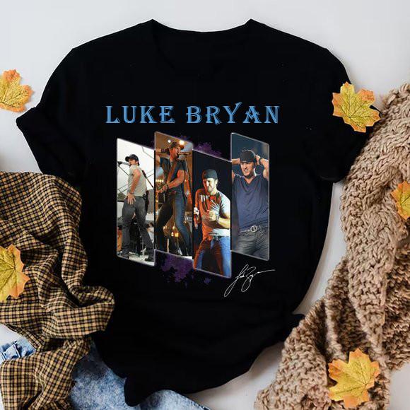 

LOVE Luke Bryan Signature Short Sleeve Unisex Adult T-Shirt All Size Unisex T-Shirt S