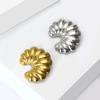 Fashion Stainless Steel Croissant Brooches for Women Unisex Food Pins Event Party Luxury Gifts Decoration Clothes Accessories