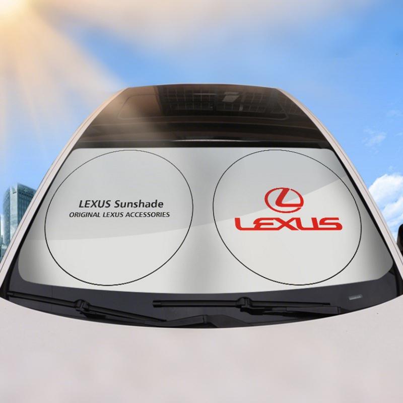 Folding Car Windshield Sun Shade Visor UV Protection Shield For Lexus ES300 RX330 RX300 GS300 IS250 IS200 CT200h NX RX LX GX GS