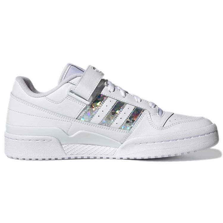 Adidas Scarpe da ginnastica Originals Forum Low Bianche/Argento GX0214