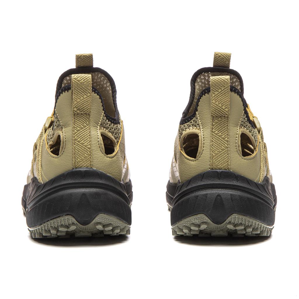 Li Ning Zhi Feng V2 Soft Rebound Casual Running Shoes Men sneaker Gray Yellow ARSW121-3