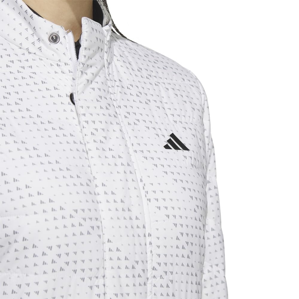 Adidas Golf BOS Graphic Insulated Padded Golf White Women's Jacket,