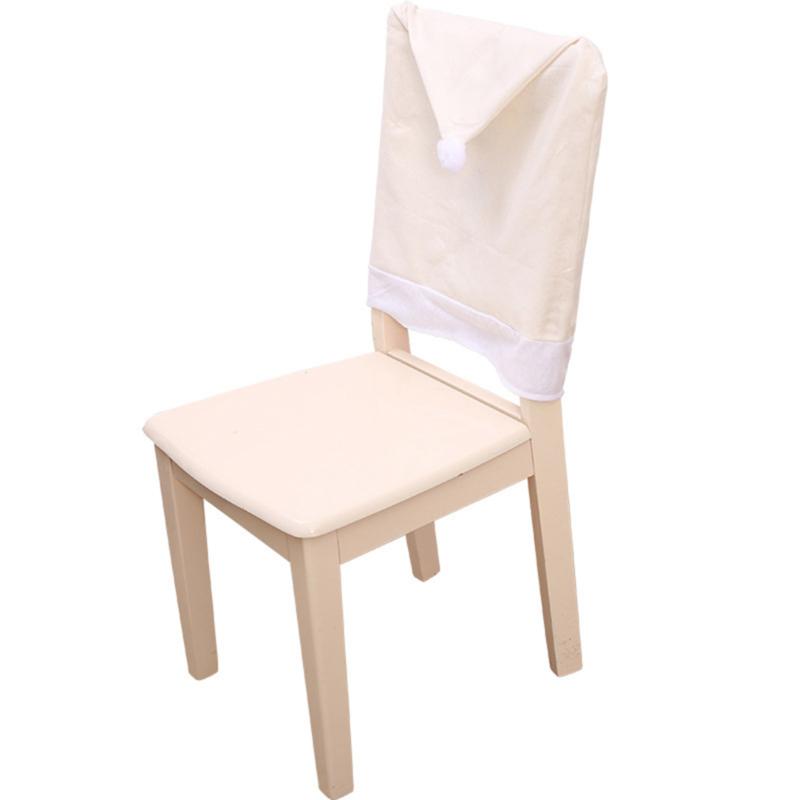 Merry Christmas Decor Cartoon Cute Elk Chair Cover Navidad Christmas Home Decoration Chair Cover Household Dustproof Chair Cover