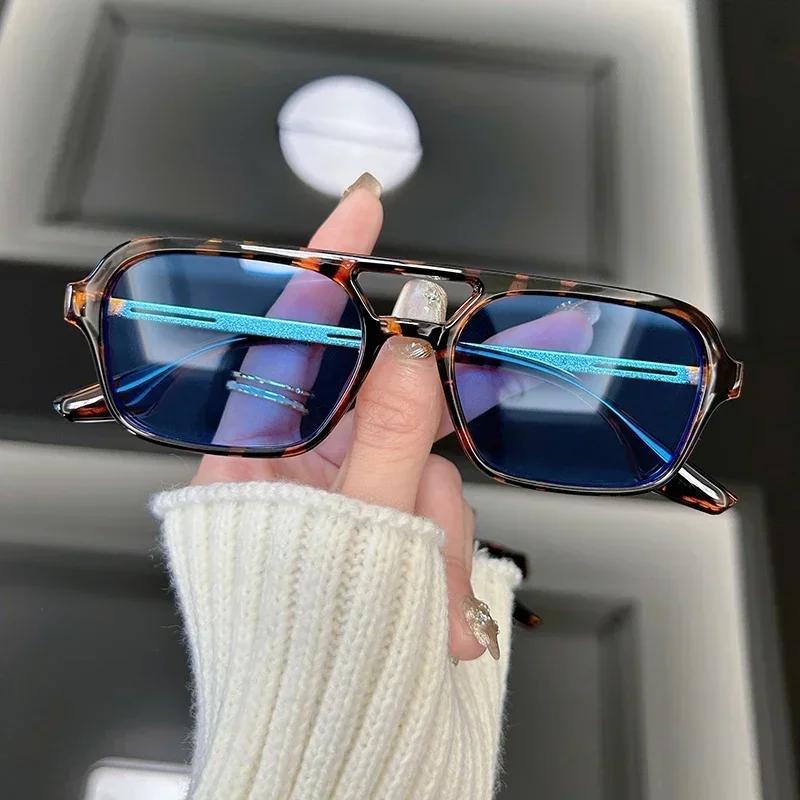 Retro Square Fashion Sunglasses Women Men Vintage Style Casual Trendy Small Female Male