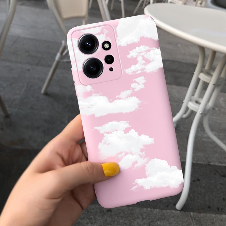 Case For Xiaomi Redmi Note 12 4G Note12 Pro Global Cute Sunflower Candy Color Soft Silicone Cover For Redmi Note 12 Pro 12Pro 5G