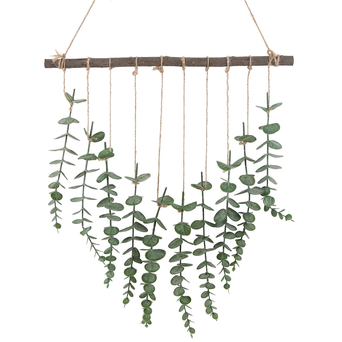 

Искусственный эвкалипт, гортензия, пион, сувенир, настенный декор, бревенчатая ветка, подвесной обруч для спальни, гостиной, детская комната, декор для стен