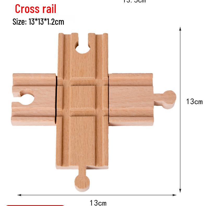 Children's Intelligent Train Track Building Blocks with Early Education Car and Variable Track