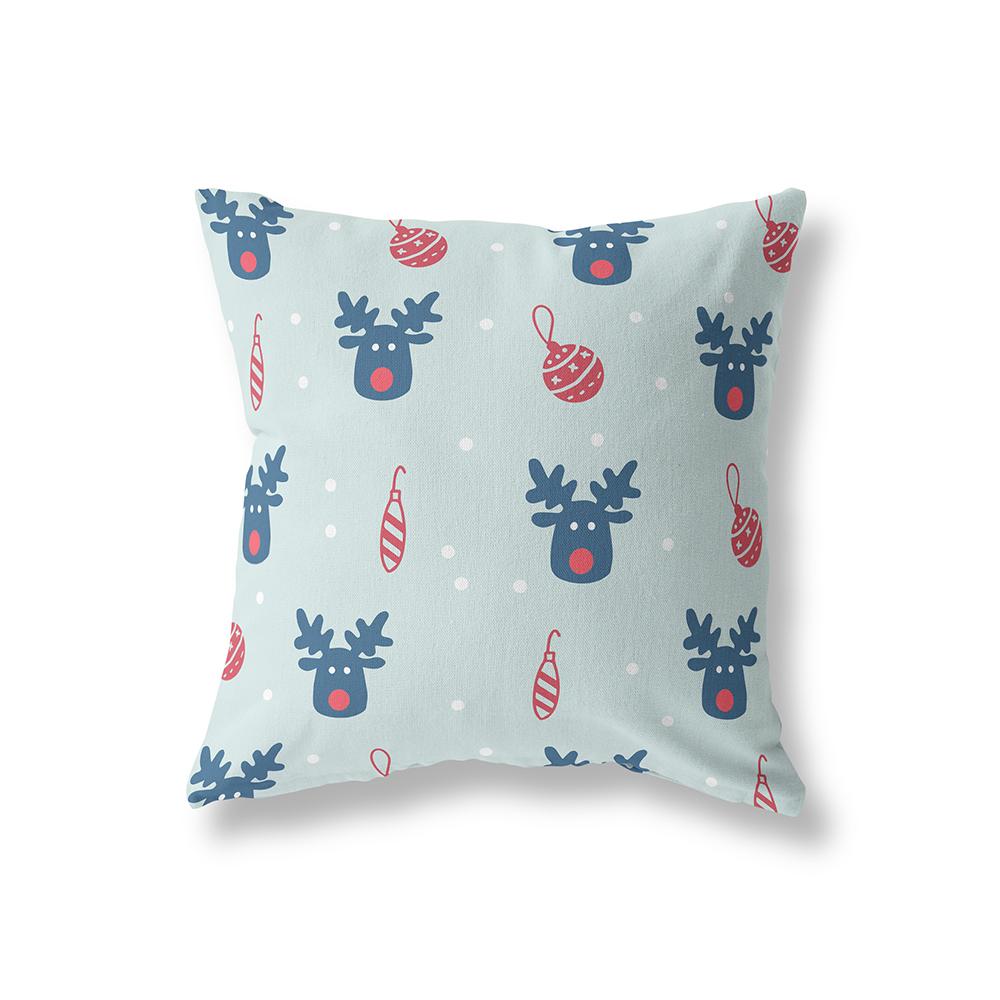 Santa Claus Printed Pillowcase Bedroom Living Room Sofa Car Decoration Pillowcase Home Decor Christmas Cushion Cover