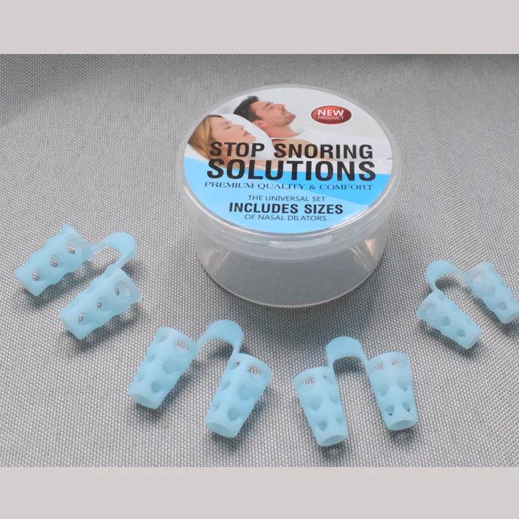 

6PCS Anti Snoring Sleep Nose Clip Snore Stop Aid Nasal Dilators Device Congestion Aid No Strips Cones Sleeping Aid Device Tools
