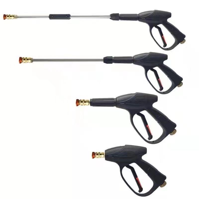 High-Pressure Car Wash Water Gun with Quick-Connect Nozzle