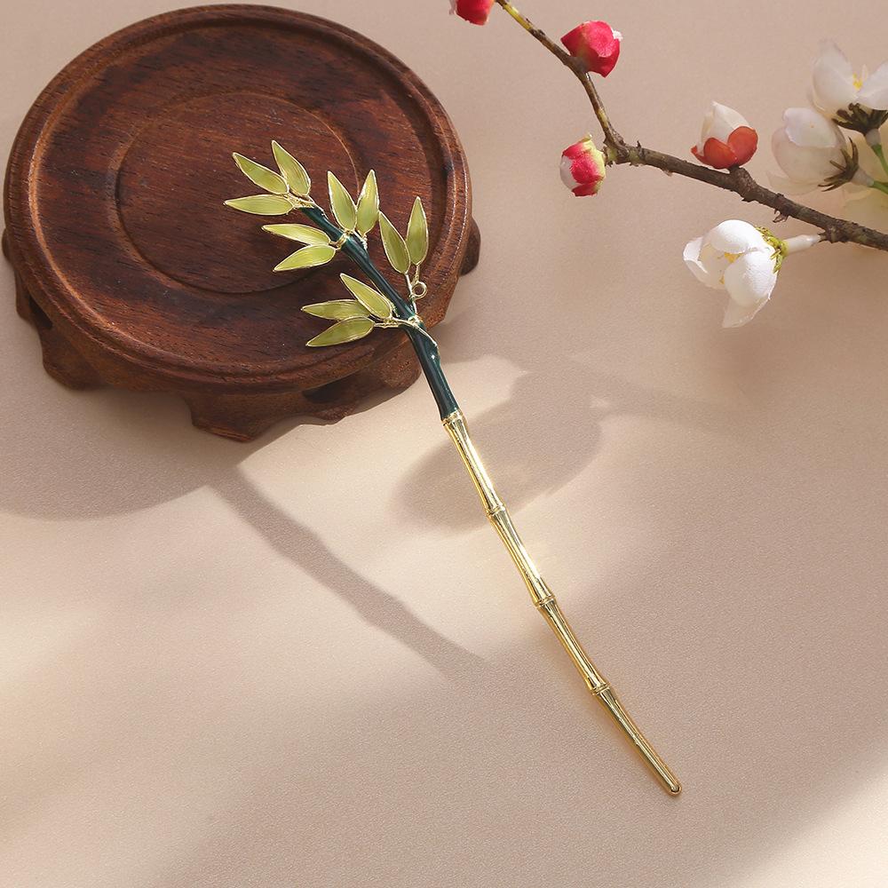 Vintage Chinese Style Hair Sticks Hairpin Forks for Women Girls Flower Hairpin Hair Clip Hanfu Headwear Jewelry Hair Accessories