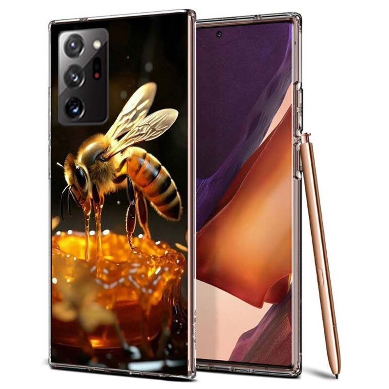 Bees and Honey in the Honeycomb Phone Case for Samsung A55 A35 A25 A15 A07 A05S A16 A17 A26 A36 A37 A56 A57 Galaxy Note 20 10 A5