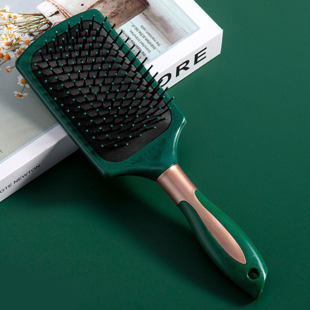 Dark Green Hairdressing Comb Anti-static Massage Comb High Quality Salon Hairbrush
