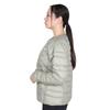 The North Face Thunder Round Neck Down Clay Size M Women's Jacket, Gray,