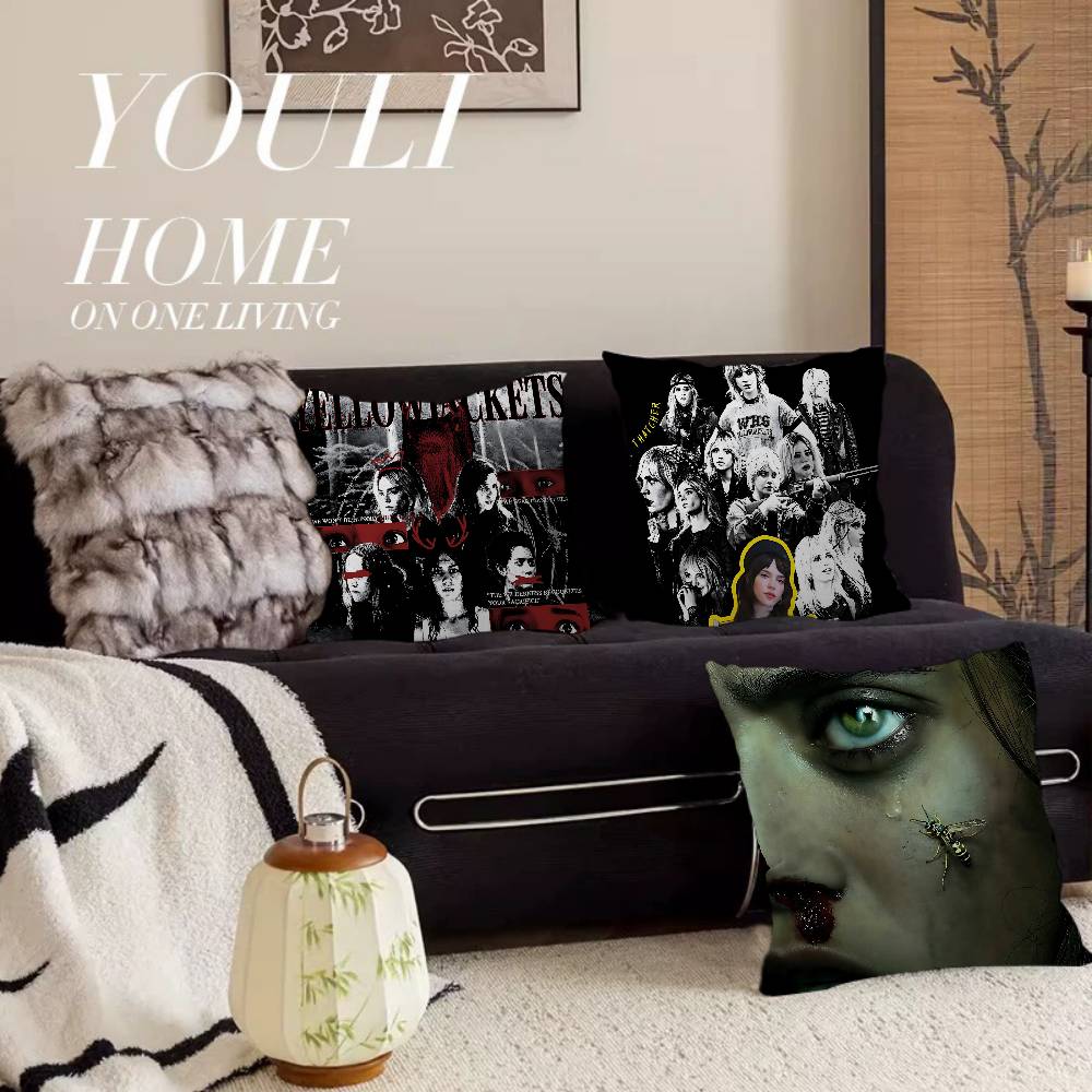 Psychological Horror Series Yellowjackets Pillow Gift Home Office Decoration Pillow Bedroom Sofa Car Cushion CoverPillow Case
