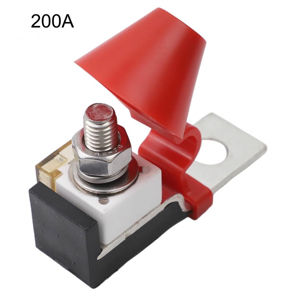 Red Insulating Cap Fuse Holder Terminal 100A 200A 300A
