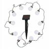 Milki 10xLED decorative solar garden garland