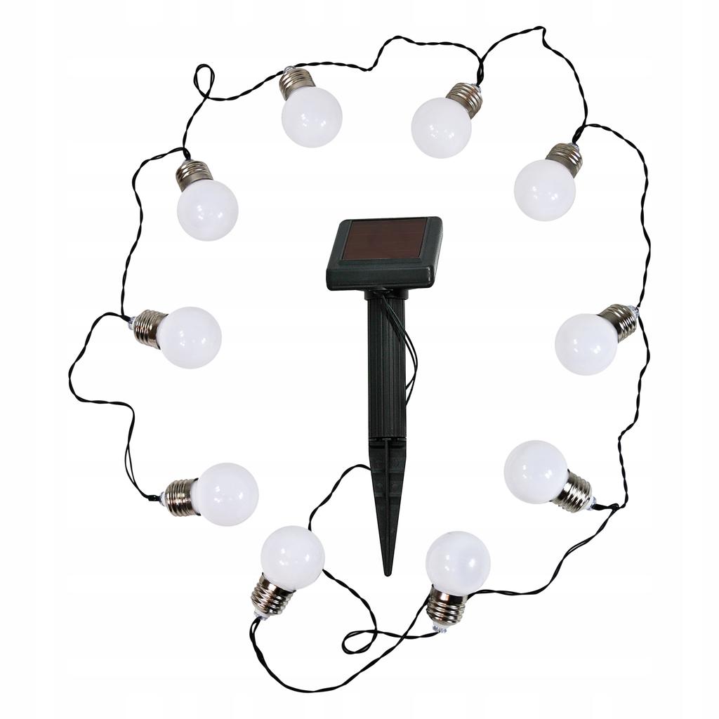 Milki 10xLED decorative solar garden garland