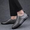 Ekte Lær Herresko Luksusmerke Herre Fritidssko Kuskinn Business Herrefottøy Ekte Lær Gå Sneakers For Mann