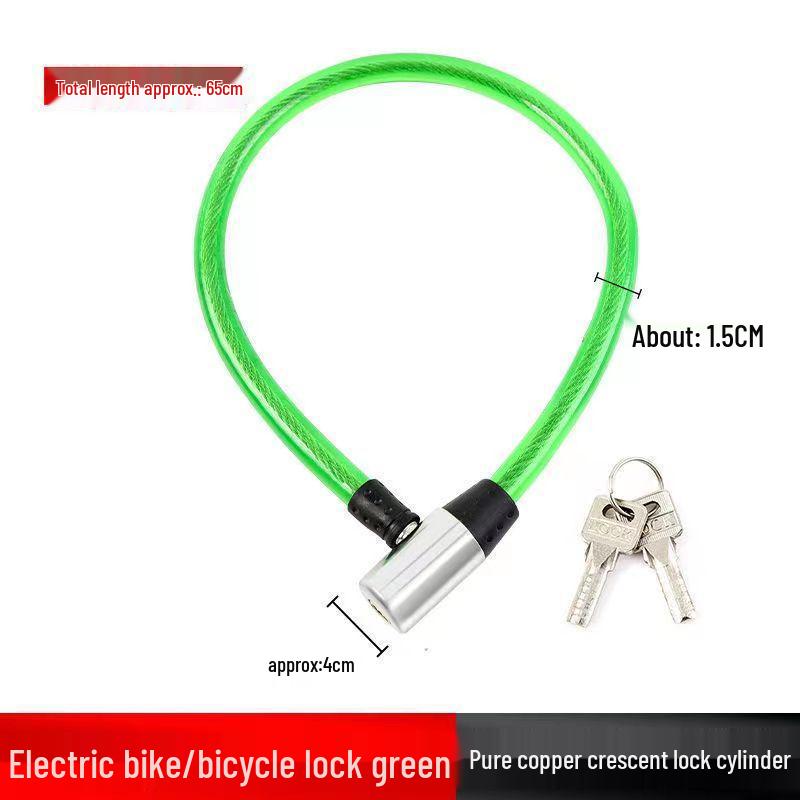 Portable Anti-theft Chain Lock for Bikes & E-vehicles