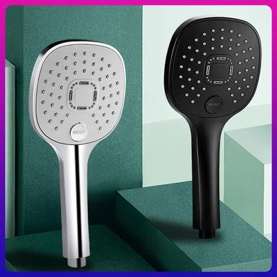 Cabezal de Ducha de 3 Modos Cabezal de Ducha Ajustable Baño Ducha de Alta Presión Ahorro de Agua Boquillas Mezcladoras de Ducha Accesorios de Baño
