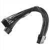AS62 Dual PSU Power Supply 24-Pin ATX Motherboard Splitter Cable,24Pin(20+4) for ATX Motherboard Extension Cable