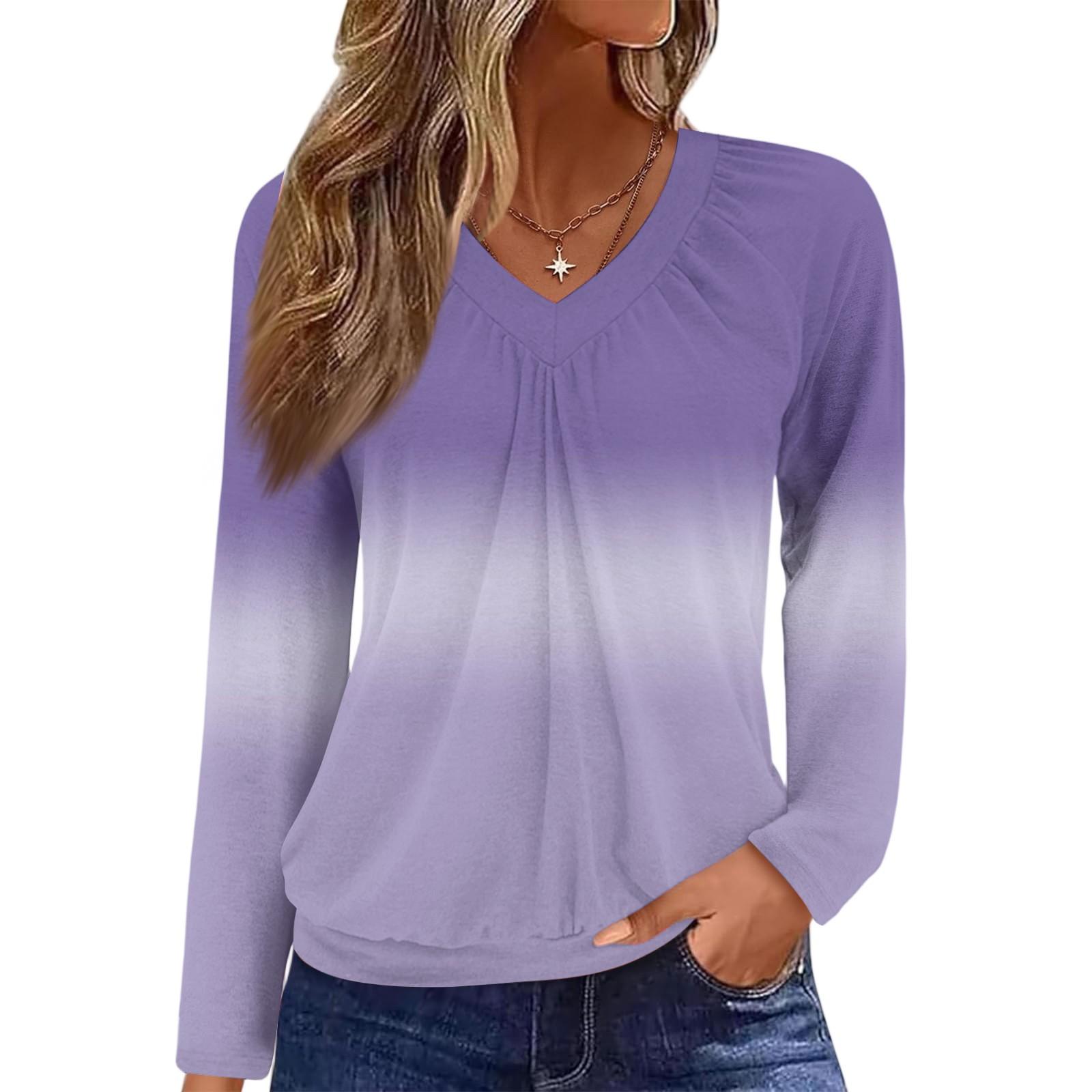 

Женский повседневный модный топ с V-образным вырезом, рукавами реглан, плиссировкой и цветочным принтом, с длинным рукавом XL