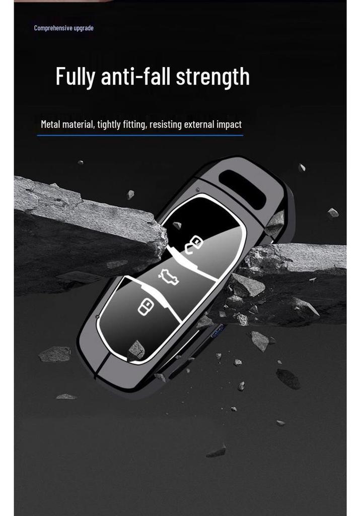 Compatible Key Case for Geely Emgrand, Binrui, Xingrui, Binyue, Boyue, Haoyue, Xingyue, Jiaji, Icon Car Models