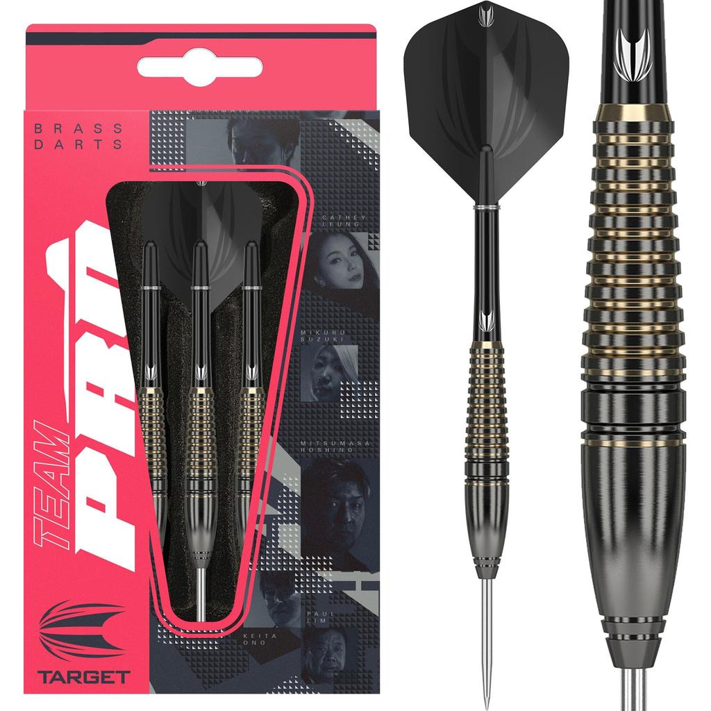 TEAM PRO MITSUMASA HOSHINO BRASS 18G STEEL (brass Darts, with Dedicated Case)