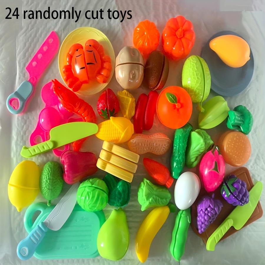 Fun vegetable cutting food, fruit and vegetable toys, play house sets, early basic skill development, as holiday gifts