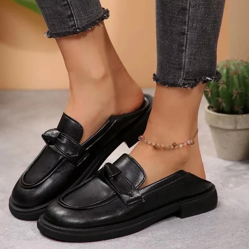 Ladies Shoes 2025 High Quality Slip on Women's High Heels Fashion Plus Size Solid Office and Career Sexy Pointed Toe Heels Women