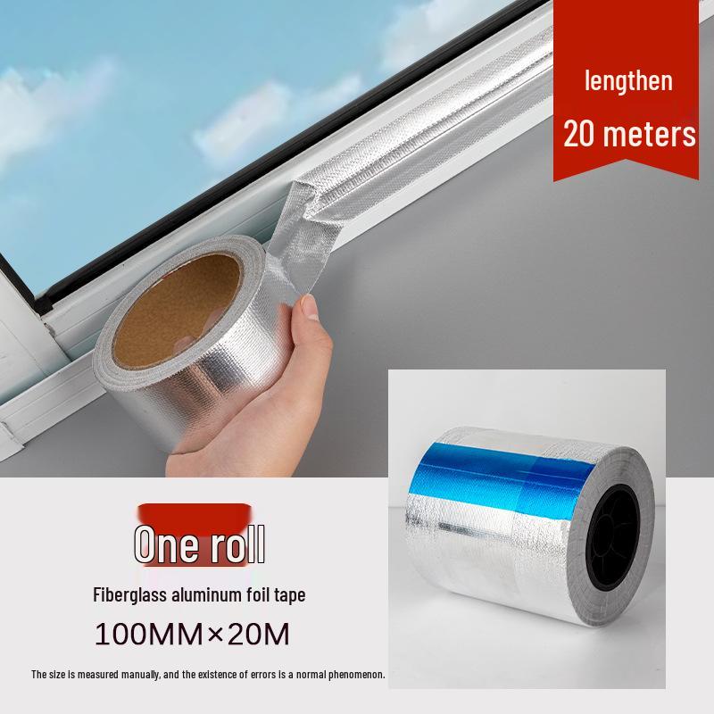 Thickened Windproof Aluminum Foil Tape: Waterproof Beauty Seam for Kitchen Sinks & Pool Gaps
