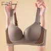 Plus Size Underwear Seamless Bra Women Push Up Bras Everyday T-shirt Bras Sexy Brassiere Ladies Lingerie 34BCD-44BCD