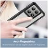 For Xiaomi 14T Phone Case WANLONFENG XC Series TPU Acrylic Cover with Tempered Glass (Big Lens Hole)