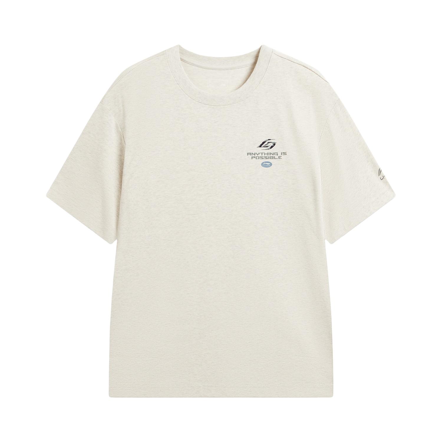 Li-Ning Quick-Drying Cool Loose Round Neck T-Shirt Unisex tops ATSW257-2 S